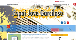 Desktop Screenshot of espaijovegarcilaso.org